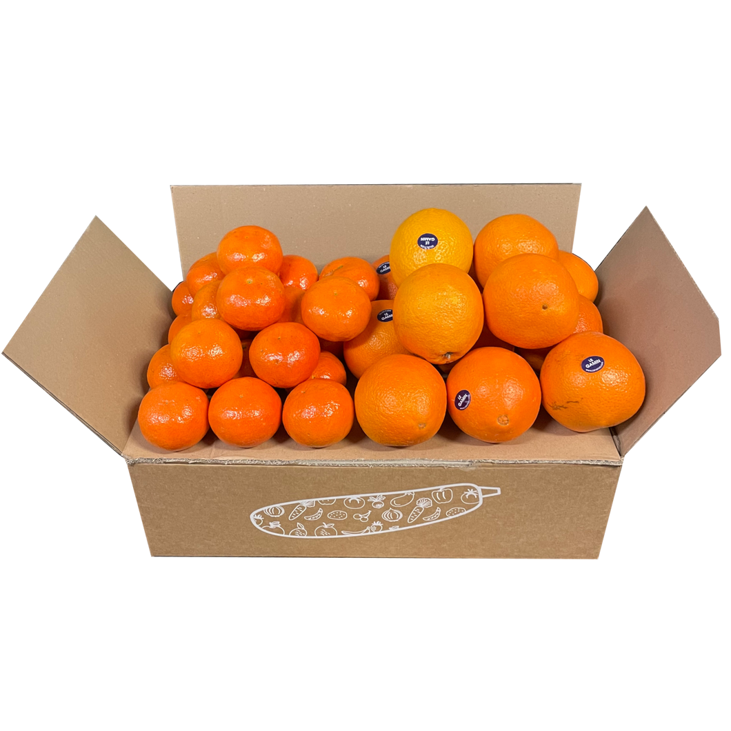 Orangen und Clementinen Box – Die Krumme Gurke Orangen und Clementinen Box – Die Krumme Gurke